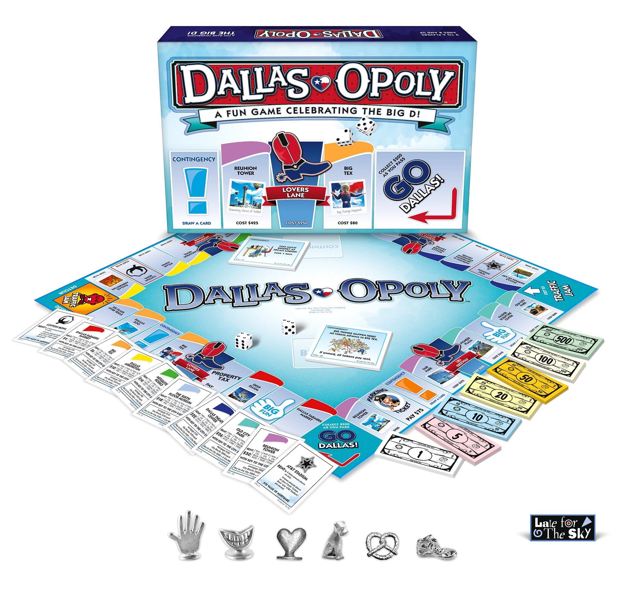 Dallas Cowboys Loteria Board with 12 Lines to Play Online