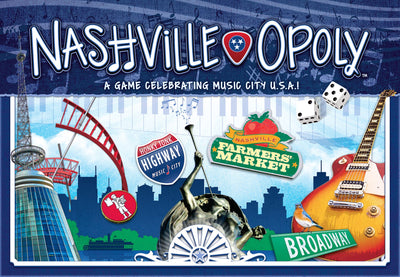 "Nashville-Opoly" Board Game - Texas Time Gifts and Fine Art