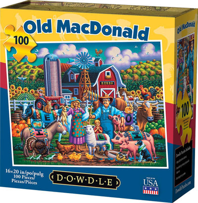 "Old MacDonald" Jigsaw Puzzle - Texas Time Gifts and Fine Art