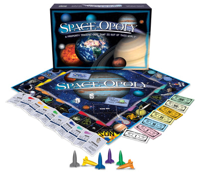 "Space-Opoly" Board Game - Texas Time Gifts and Fine Art