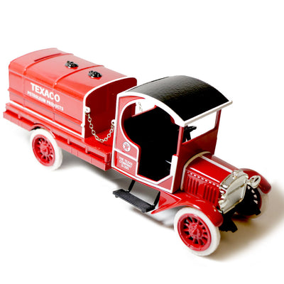 Texaco—1919 GMC "Petroleum Products" Tanker Truck Die-cast Collectible Coin Bank—Limited Edition - Texas Time Gifts and Fine Art