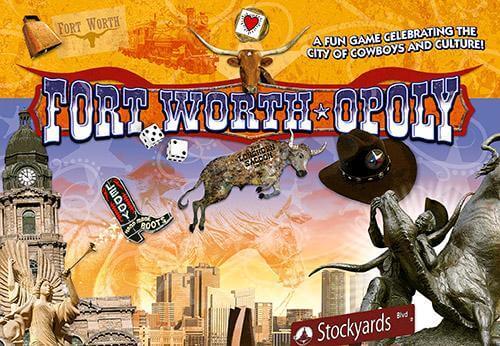 "Fort Worth-Opoly" Board Game - Texas Time Gifts and Fine Art