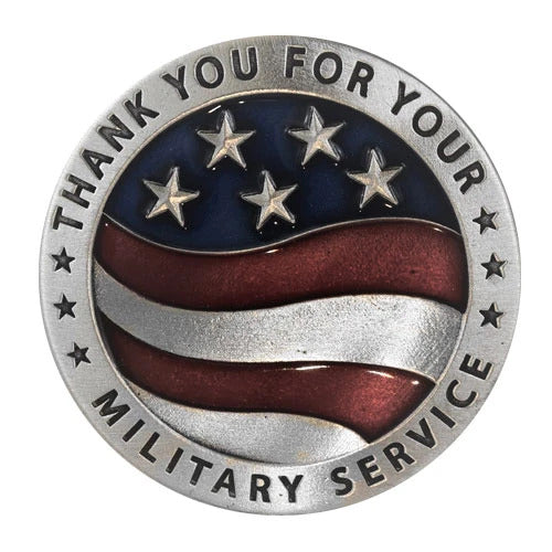 "Thank You for Your Military Service" 24 Oz Capitol Decanter - Texas Time Gifts and Fine Art