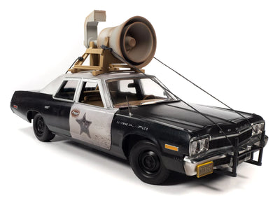 Blues Brothers—1974 Black-and-White "Police Pursuit" Dodge Monaco Die-cast Collectible - Texas Time Gifts and Fine Art