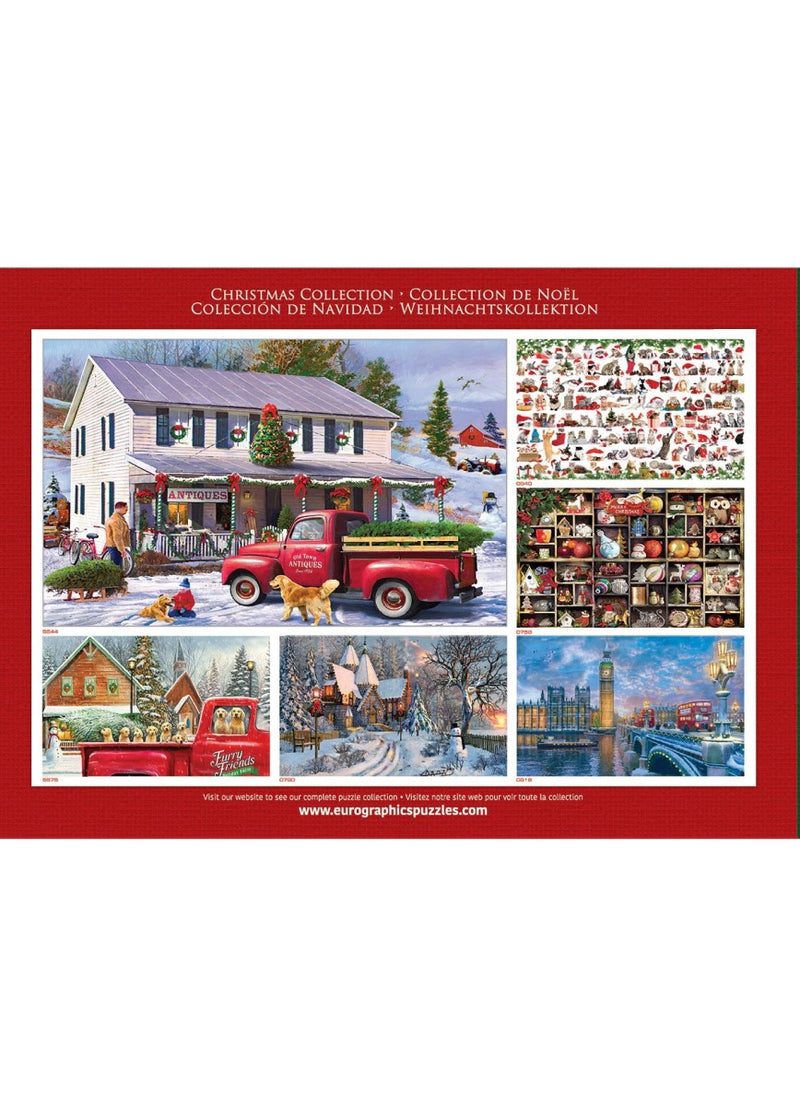 Cardinal Pair Jigsaw Puzzle - Texas Time Gifts and Fine Art