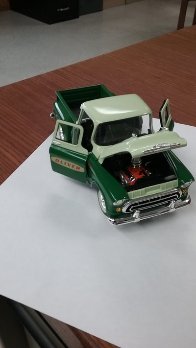 1957 Chevrolet Pickup Truck "Oliver" Die-cast Collectible - Texas Time Gifts and Fine Art