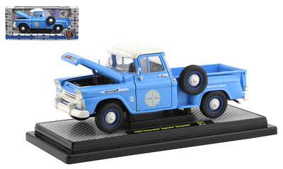 1958 Chevrolet Apache Stepside Pickup Truck "Pan Am" Die-cast Collectible—Limited Edition - Texas Time Gifts and Fine Art