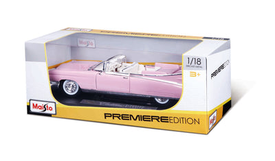 1959 Cadillac Eldorado "Biarritz" in Pink Die-cast Collectible—Premiere Edition - Texas Time Gifts and Fine Art
