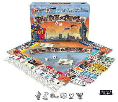 "Austin-Opoly" Board Game - Texas Time Gifts and Fine Art