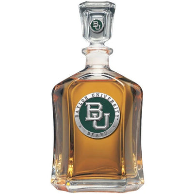 "Baylor University" 24 Oz Capitol Decanter - Texas Time Gifts and Fine Art