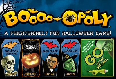 "Boo-Opoly" (Halloween) Board Game - Texas Time Gifts and Fine Art