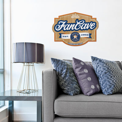 "Houston Astros" Fan Cave Sign - Texas Time Gifts and Fine Art 220906