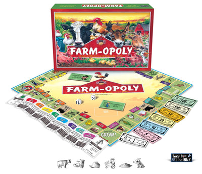 "Farm-Opoly" Board Game - Texas Time Gifts and Fine Art