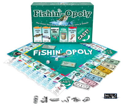 "Fishin'-Opoly" Board Game - Texas Time Gifts and Fine Art