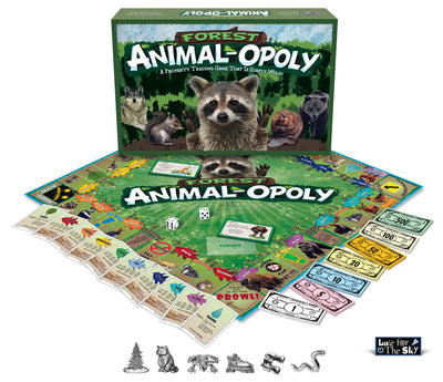 "Forest Animal-Opoly" Board Game - Texas Time Gifts and Fine Art