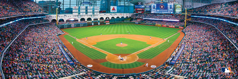 "Houston Astros" MLB Panoramics (Minute Maid Park) 1000 Piece Jigsaw Puzzle - Texas Time Gifts and Fine Art