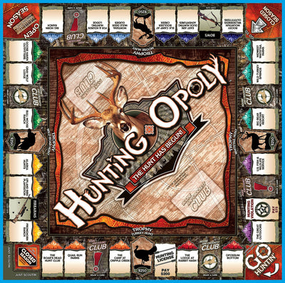 "Hunting-Opoly" Board Game - Texas Time Gifts and Fine Art