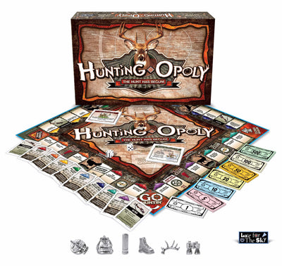"Hunting-Opoly" Board Game - Texas Time Gifts and Fine Art
