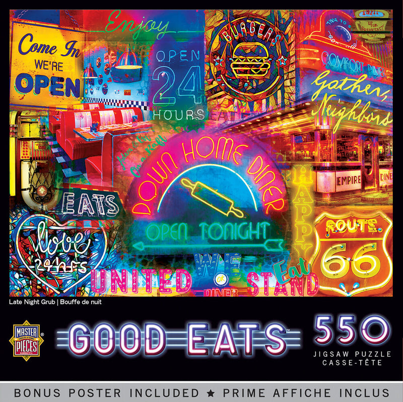 "Late Night Grub" Jigsaw Puzzle - Texas Time Gifts and Fine Art