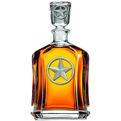 "Lone Star" 24 Oz Capitol Decanter - Texas Time Gifts and Fine Art