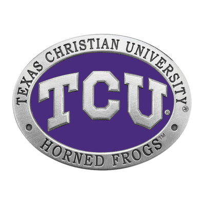 "TCU" Beer Glass Set with Chest - Texas Time Gifts and Fine Art