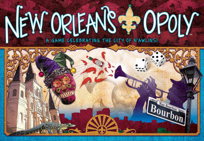 "New Orleans-Opoly" Board Game - Texas Time Gifts and Fine Art