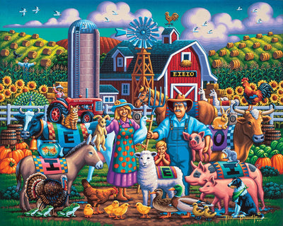 "Old MacDonald" Jigsaw Puzzle - Texas Time Gifts and Fine Art