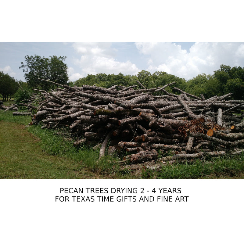 "Post Oak Island" Texas Pecan Hardwood Letter Opener - Texas Time Gifts and Fine Art