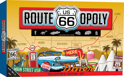 "Route 66-Opoly" Board Game - Texas Time Gifts and Fine Art