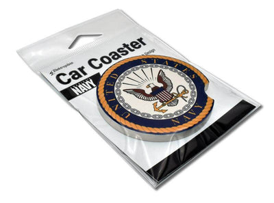 "United States Navy Seal" Absorbent Car Coaster - Texas Time Gifts and Fine Art