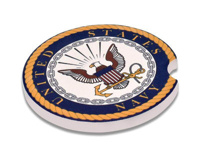 "United States Navy Seal" Absorbent Car Coaster - Texas Time Gifts and Fine Art