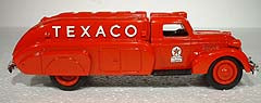 Texaco—1939 Dodge "Airflow" Tanker Truck in Red Die-cast Collectible Coin Bank—Limited Edition - Texas Time Gifts and Fine Art