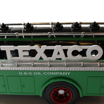 Texaco—1939 Studebaker Tanker Truck "G & G Oil Company" Die-cast Collectible Coin Bank—Limited Edition - Texas Time Gifts and Fine Art