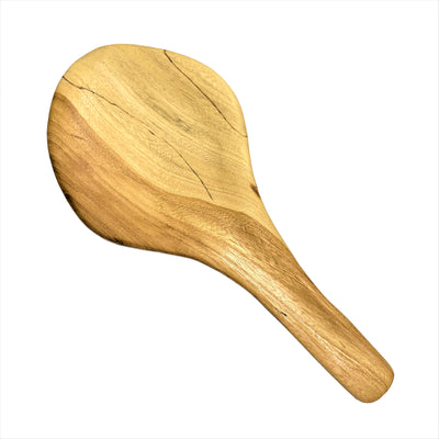 "Texas Pecan Hardwood Rustic Spoon Rest" - Texas Time Gifts and Fine Art