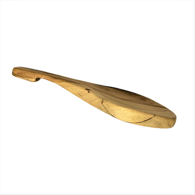 "Texas Pecan Hardwood Rustic Spoon Rest" - Texas Time Gifts and Fine Art