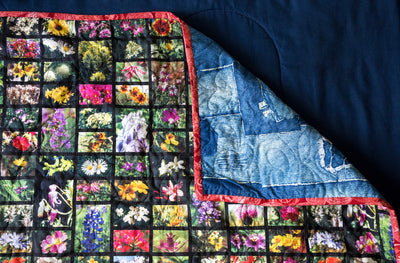 "Texas Wildflowers" Quilt—41" x 56" - Texas Time Gifts and Fine Art