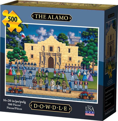 "The Alamo" Jigsaw Puzzle - Texas Time Gifts and Fine Art