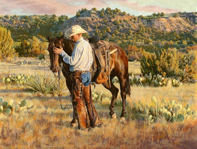 "The Feeling Is Mutual" Premium Wooden Jigsaw Puzzle—Postcard-Size - Texas Time Gifts and Fine Art