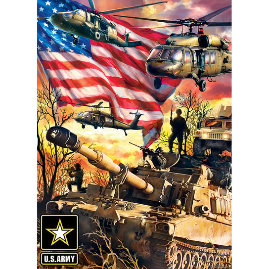 "U.S. Army Firepower" Jigsaw Puzzle - Texas Time Gifts and Fine Art