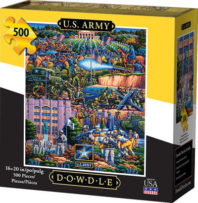 "U.S. Army" Jigsaw Puzzle - Texas Time Gifts and Fine Art