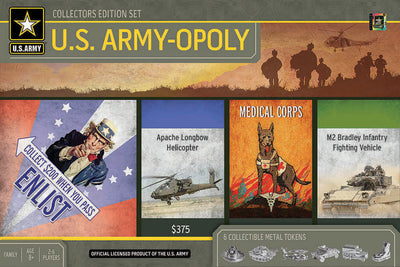 "U.S. Army-Opoly" Board Game - Texas Time Gifts and Fine Art