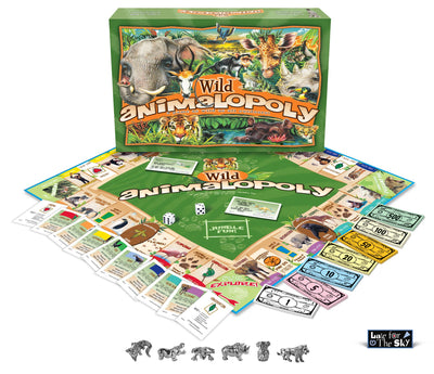 "Wild Animal-Opoly" Board Game - Texas Time Gifts and Fine Art